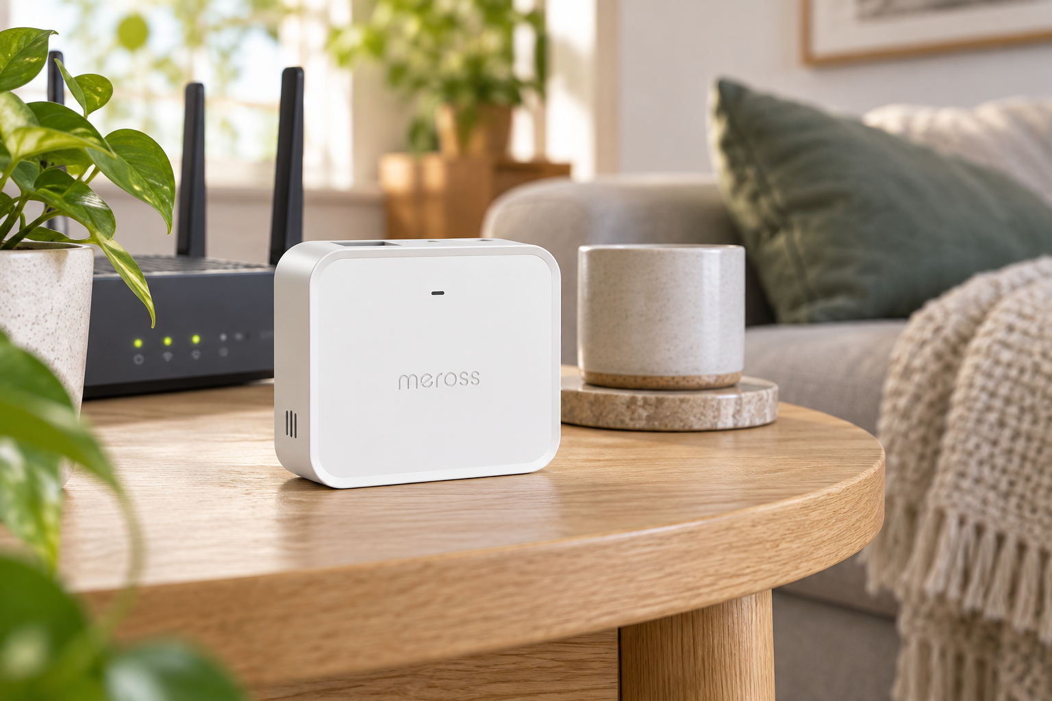 Meross Matter Smart Hub Pro MSH450P Meross Matter Smart Hub Pro MSH450P v chytré domácnosti